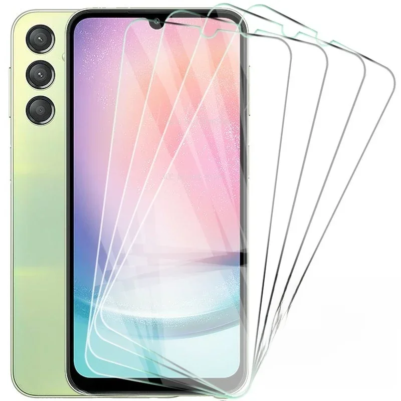 4 pièces verre de protection pour Samsung Galaxy A24 4G Film de protection d'écran A54 A34 A14 A04 M54 M34 M14 M04 A M 13 23 33 53 73 5G