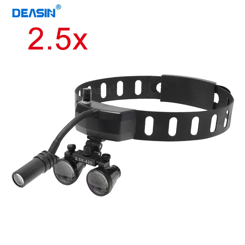 Zahnchirurgie 5W LED-Scheinwerfer Medizinisches Stirnband mit guter Konzentration für chirurgische Inspektion Zahnmedizinische Geräte
