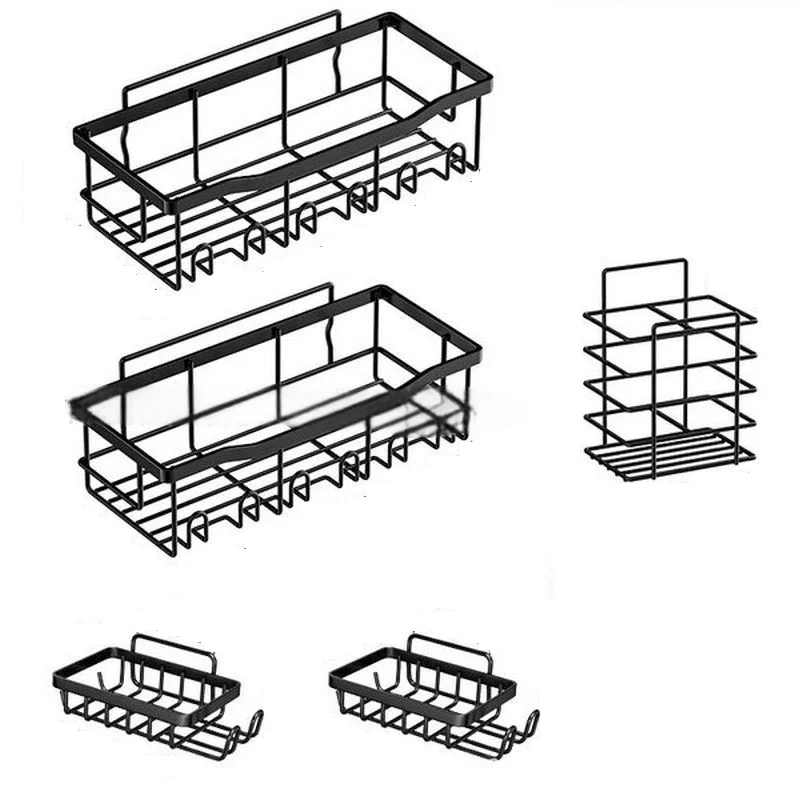 

5 Pack Shower Caddy, Rustproof Stainless Steel Organizers,Large Capacity for Storages in Bathroom or Kitchen