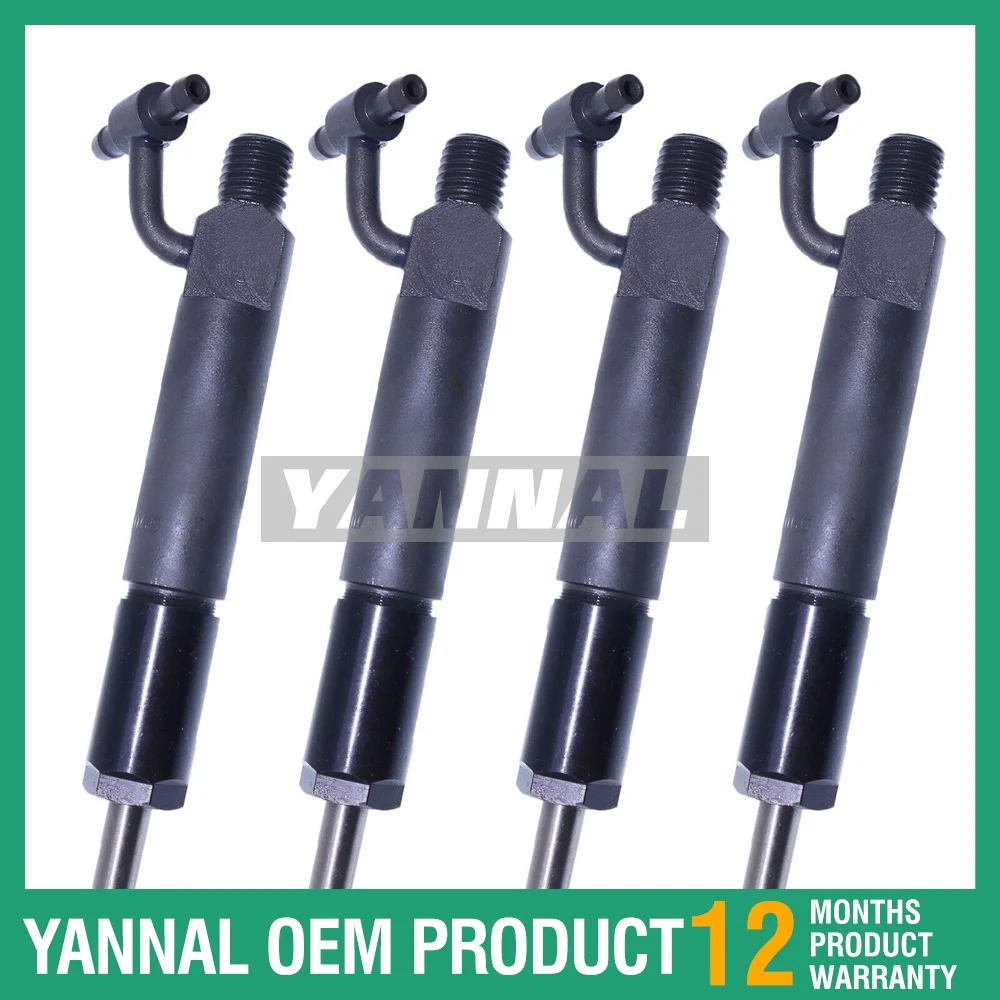 

High Quality After Market Part 4X Fuel Injector for Komatsu 4D95 WA50-1 PC70-7E PC75UU-2E BR300J-1 BR200S-1