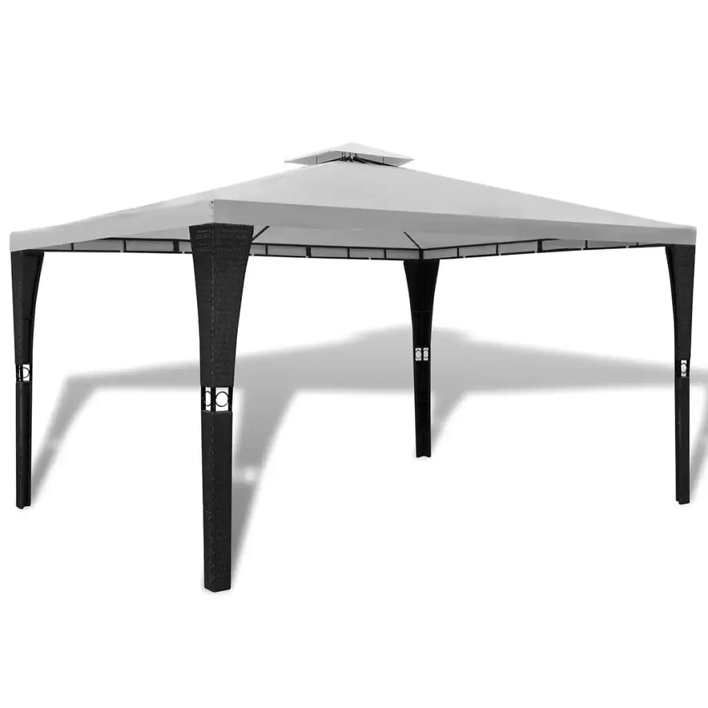 Vidaxl Cream/White Gazebo With Roof 3X4 M Outdoor Products Sunshade And Rainproof Outdoor Decoration