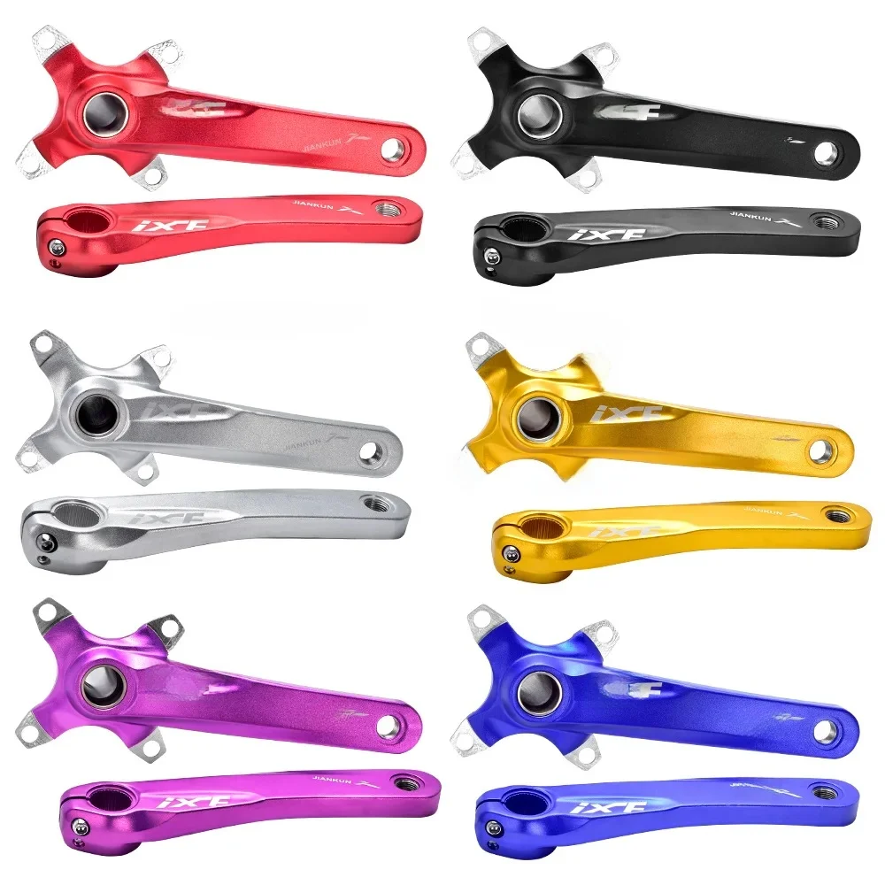 AliExpress IXF MTB Crankset Bicycle Hollow Crank Aluminum Alloy Sprocket Mountain Cycling  Crankets MTB Bike Parts