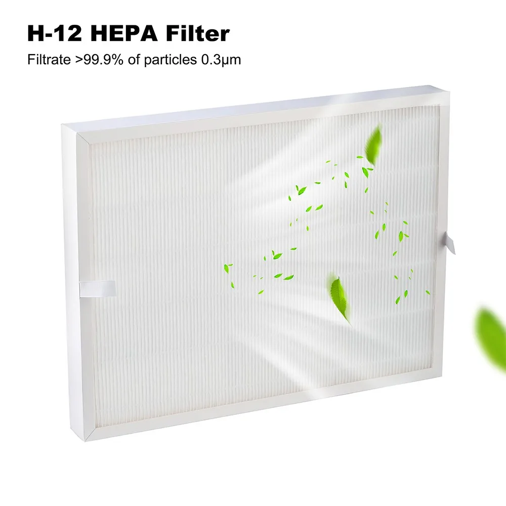 غطاء التدفق الصفحي LTQ VAPOR CW-12، وحدة فلتر مروحة صندوق التعليق 17 × 13 بوصة FFU للمختبر، غرفة الفطر، غرفة نظيفة، تتضمن فلتر HEAP مع فئة H12، وصندوق فلتر متكامل، وقابس الاتحاد الأوروبي
