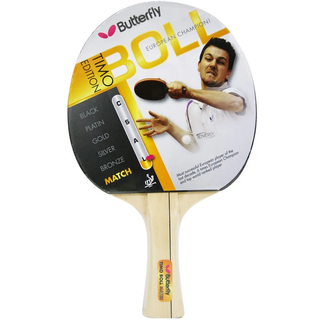 Butterfly 85005 Boll Match ITTF Approved Table Tennis Racket