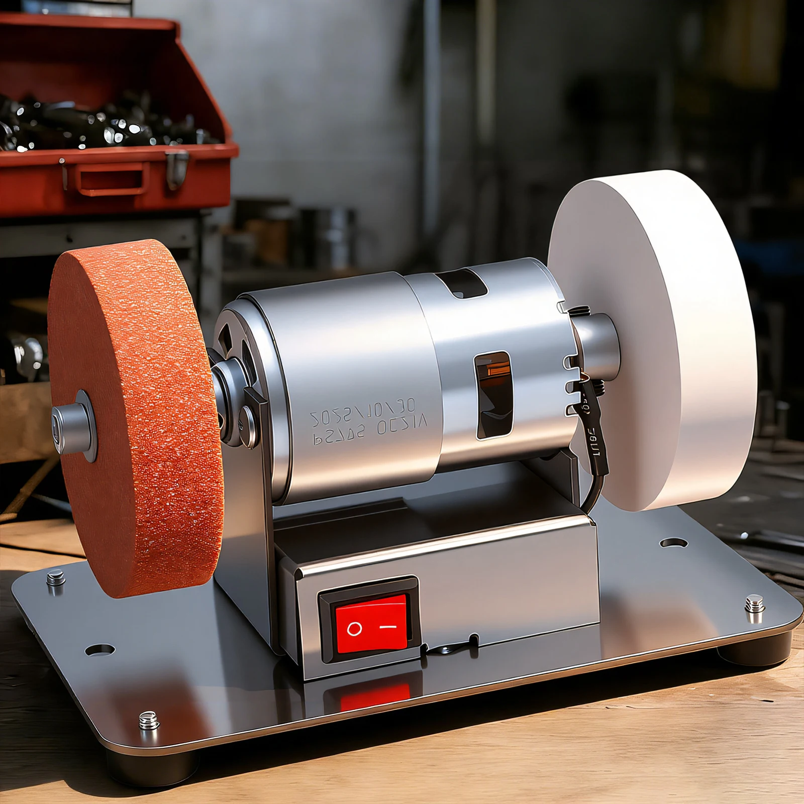 

Мини-шлифовальный станок для творчества и ремесел, электрическая точилка с 7 скоростями для обработки металла, полировки кромок, шлифовки камня, заточки ножей, работы по дереву