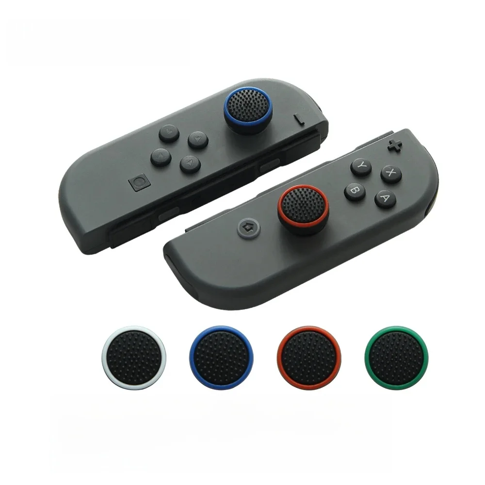Capuchon de Joystick en Silicone lumineux, étui pour Nintendo Switch Lite Joy-Con Joycon NS, poignée légère, protection en Gel