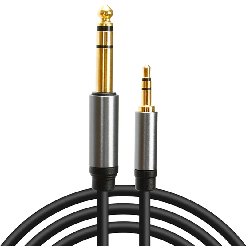 Calon KR-ST01 3.5 to 5.5 amplifier speaker drum guitar acoustic stereo conversion cable line two-way machine compatible connector