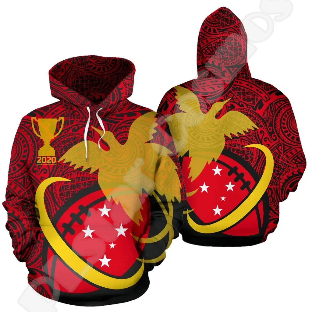 

NewFashion Islands Country Flag Papua New Guinea Culture Tribal Tattoo Retro 3DPrint Pullover Harajuku Casual Hoodies Jacket M38