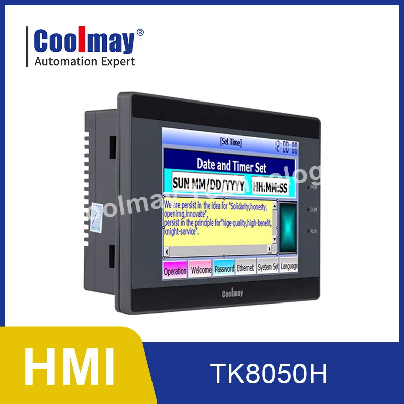 Coolmay  hmi touch screen 5 inch  hmi delta modbus rs232 rs485 HMI TOUCH PANEL