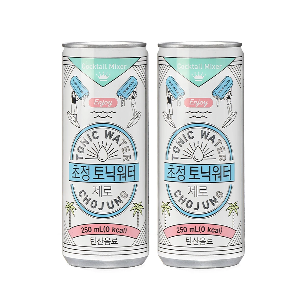 [ILHWA] chojung tonic water zero 250ml X 30cans