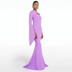 Sexy Prom Dress Simple One Shoulder Formal Occasion Evening Gowns Mermaid Floor Length Party Dresses فساتين السهرة