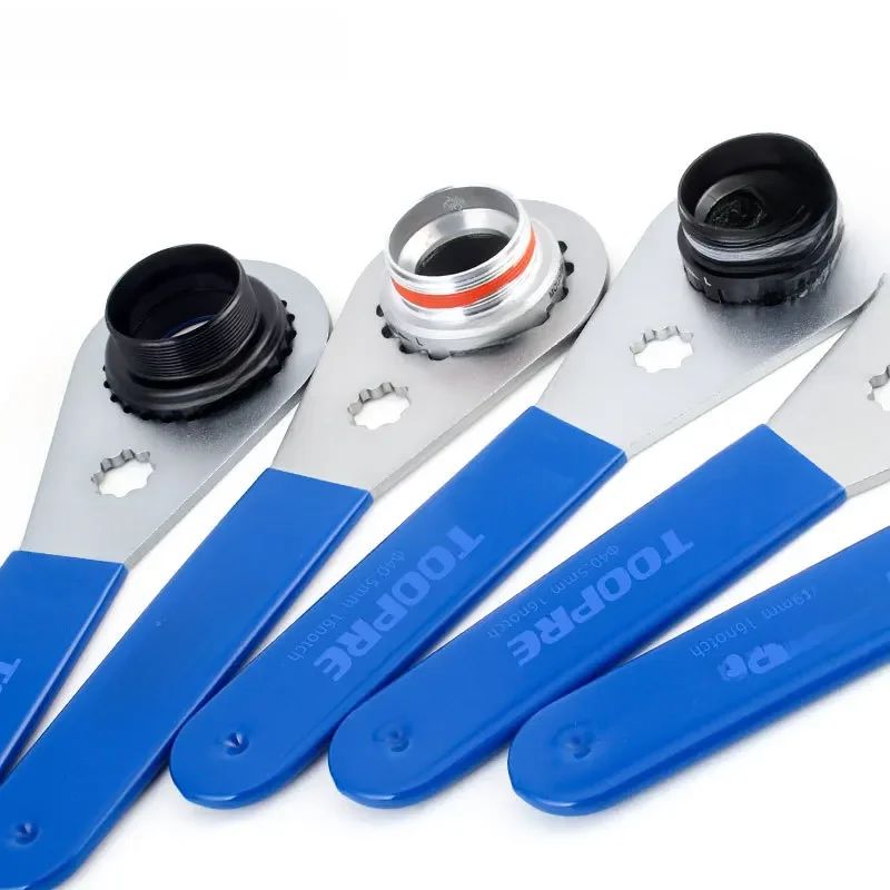 AliExpress TOOPRE MTB Road Bike Middle Axle Disassembly Aluminum Alloy Wrench Integrated Tooth Disc BB Shaft Wrench Installation Tool