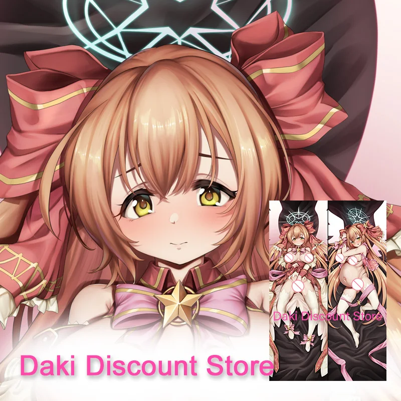 

Двусторонняя наволочка для подушки Dakimakura Stella piкутou с принтом в стиле аниме, Рождественское украшение