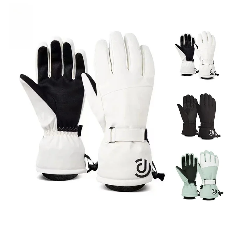 AliExpress RNO Rich Name Ocean Winter Men Women Ski Gloves Windproof Warm Waterproof Touch-Screen Fleece Non-slip Snowboard Snowmobile Cycling Skiing Gloves