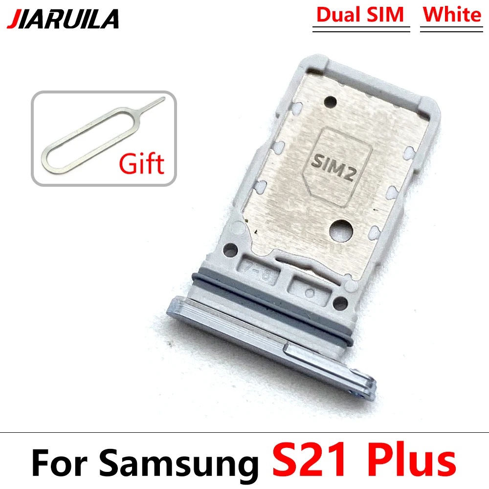 Phone Sim Card Tray For Samsung  S21 Fe / S21 Ultra / S21 Plus G990 G991 G996 G998 New SIM Chip Slot Holder With Tool