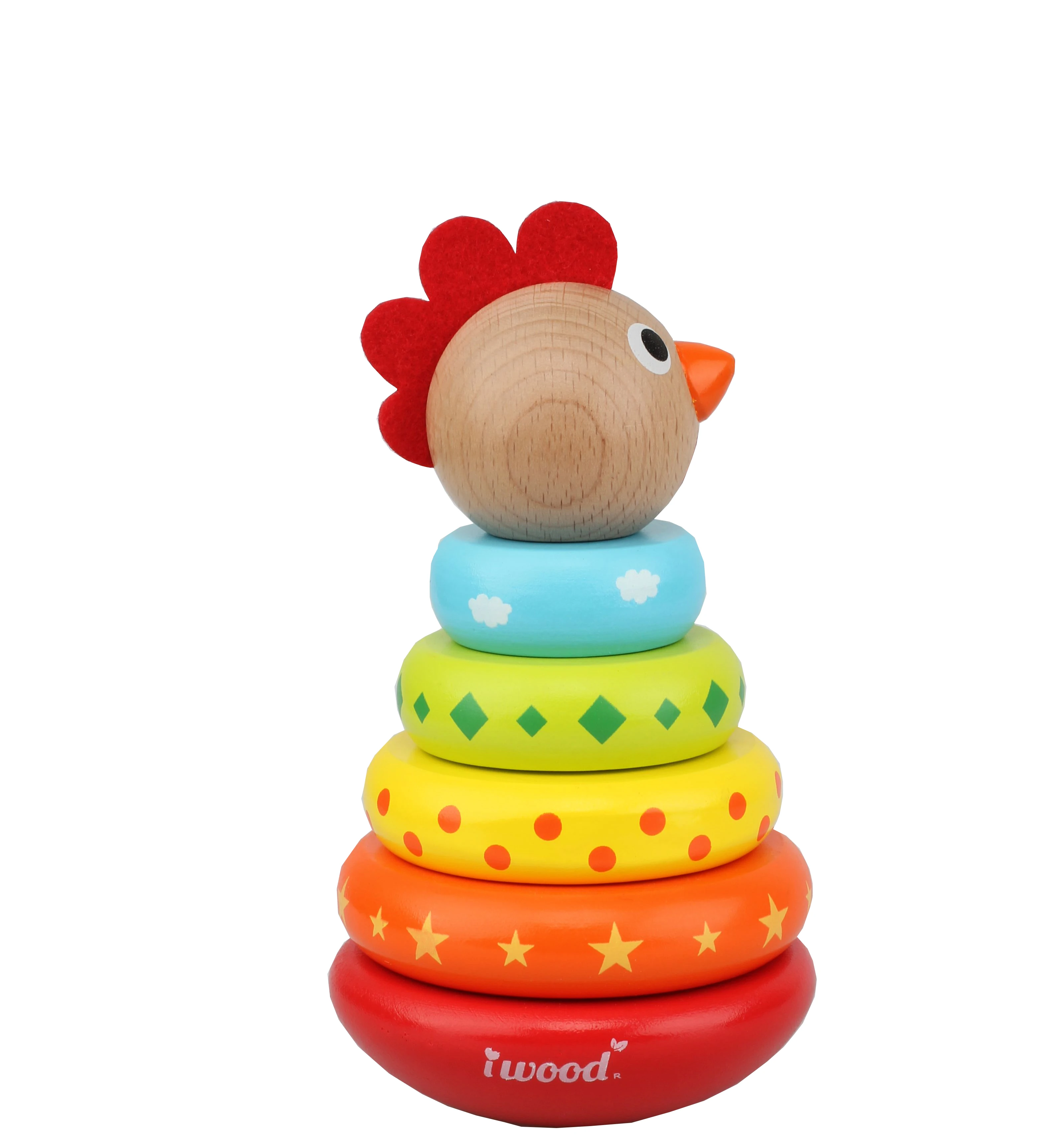 Toys for children hoops stackable chicken Entertainment