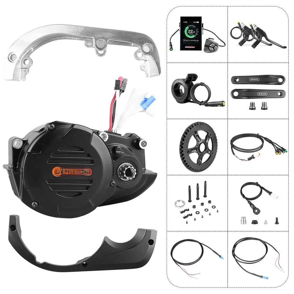 AliExpress UK RisunMotor Bafang M620 G510 48V 52V 1000W Mid Drive eBike Motor Electric Cargo Bicycle Conversion Kit with