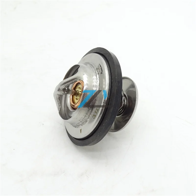 Engine Thermostat 71℃ Fits 210 240 Excavator Diesel engine spare parts