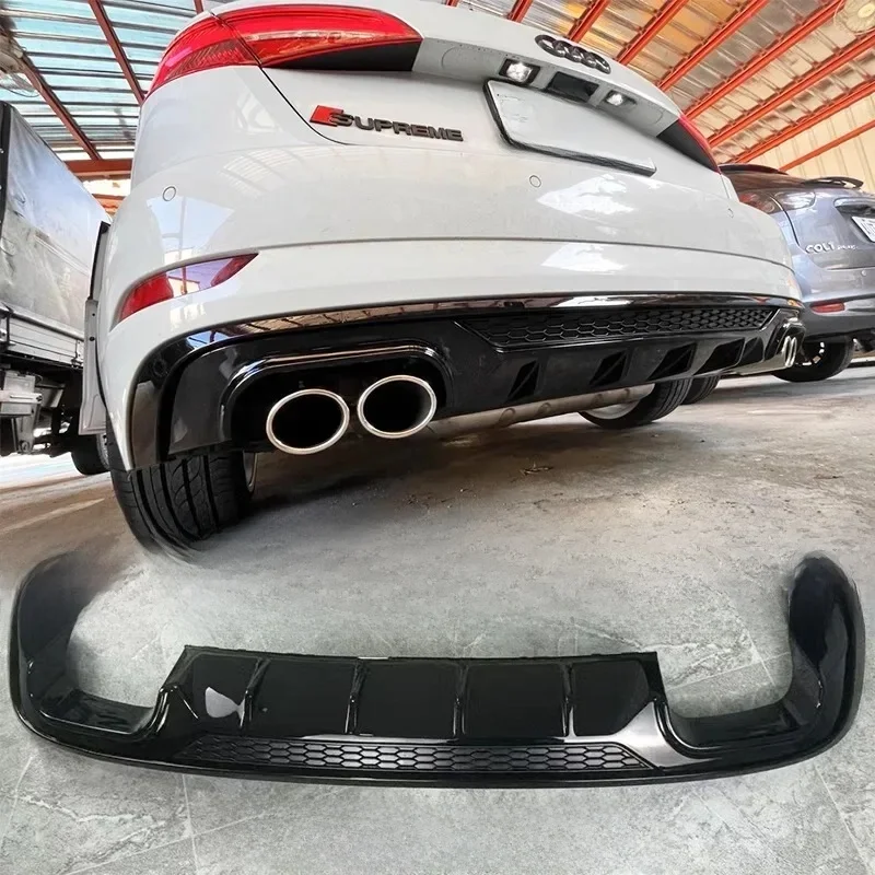 Dla Audi A3 Sportback (nie dla S-Line S3) 8V Facelift 2016-2020 Samochodowy tylny zderzak Dyfuzor Splitter Bodykit Tył Valance Tuning — zdjęcie 2