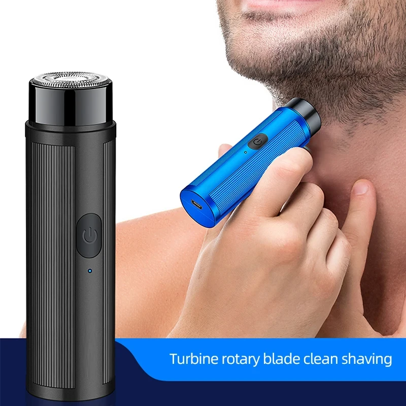 Men's mini electric razor Rechargeable Automatic Razor Trimmer Portable Razor Shaver Men's car mini automatic razor