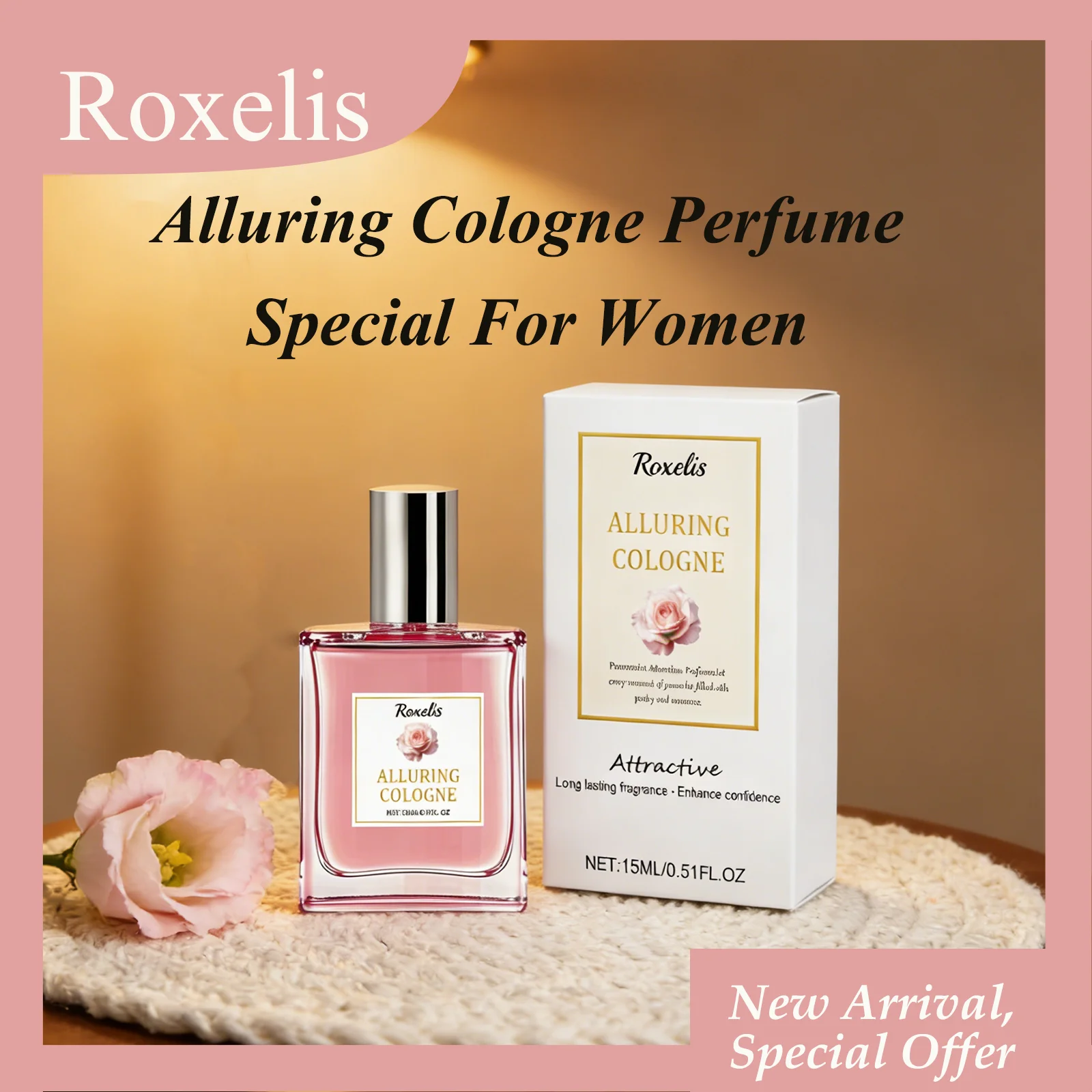 

ROXELIS 15 мл: Очаровательный женский парфюм с уникальной формулой, разработанной специально для женщин, стойкий аромат, раскрывающий особое очарование.