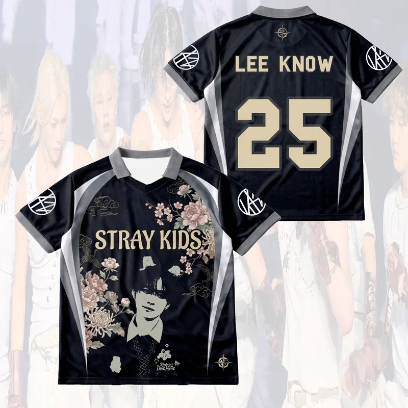 เสื้อยืด Kpop STRAYKIDS Stay 0 - Printed Floral Shirt บทวิจารณ์และราคา