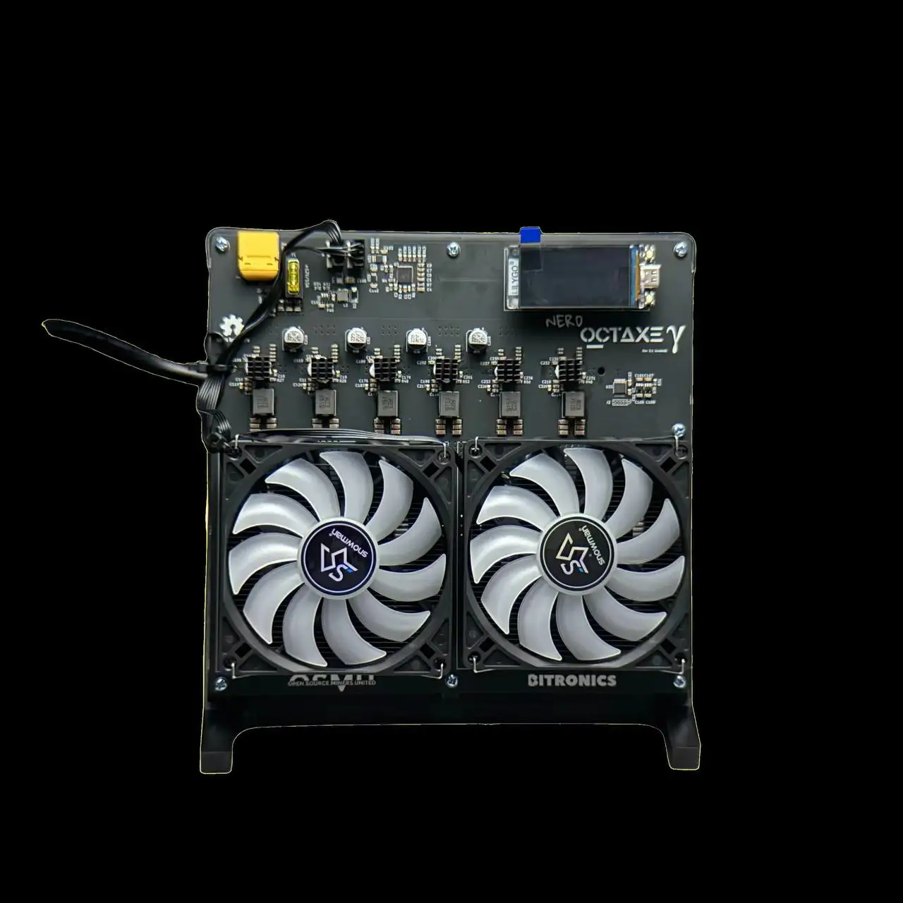 W!W Solo Miner NerdMiner NerdOCTAxe Rev 3.1 12Th/s BM1370 Lottery Machine Bitcoin Home Minning