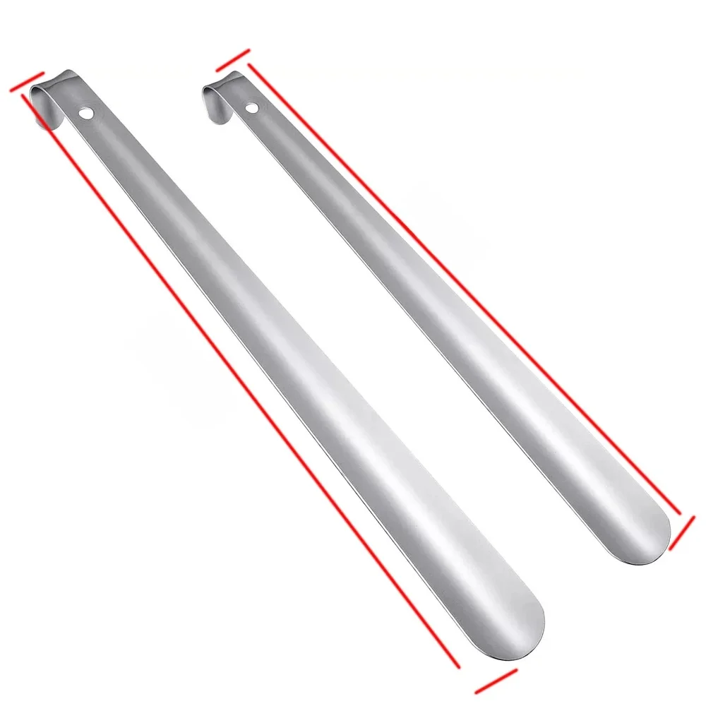 Chausse-pied professionnel 42/52cm, en acier inoxydable, poignée facile, extracteur de chaussures en métal, aide à chaussures paresseuses, accessoires de chaussures