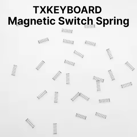 TX Keyboard 22mm Magnetic Switch Spring Custom Keyboard Magnetic Switches Extended Springs 45g 50g 55g 60g 65g 70g