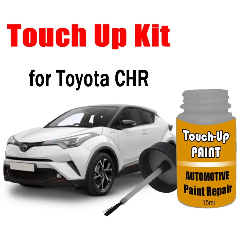 

Автомобильный набор для ретушировки краски (с кистью) для Toyota CHR, средство для удаления царапин, аксессуары для ухода за краской автомобиля