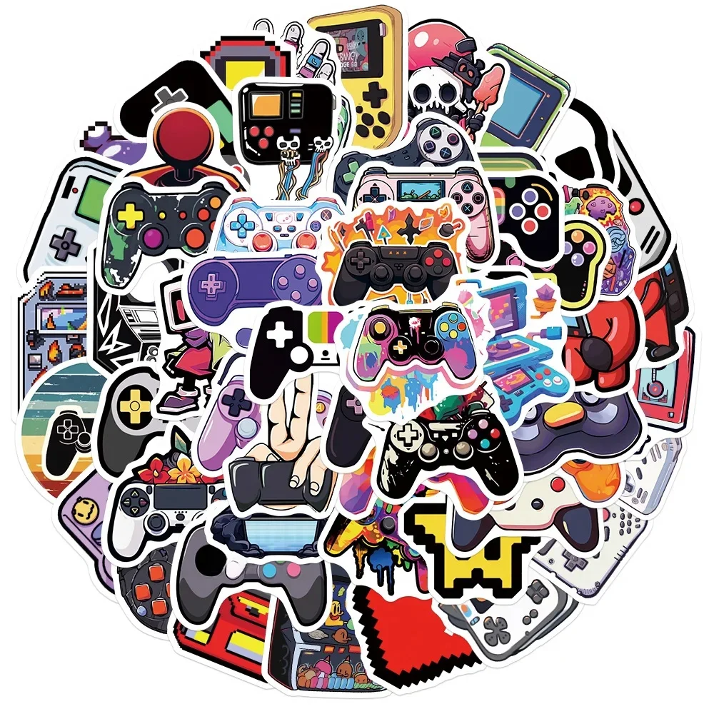 AliExpress 50Pcs Cool Cartoon Video Game Stickers Vintage Funny DIY Sticker Graffiti Phone Case Bike Car Fun Classic Kid Sticker Toy