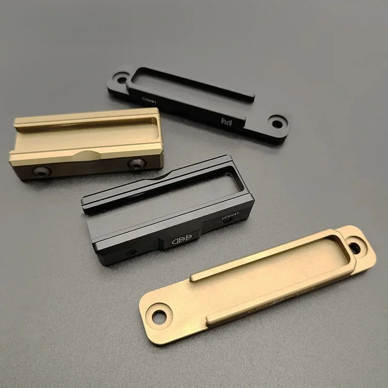 DulRemote Switch Montage Fente M-LOK et 20mm Rail CNC Pocket Panel SF M300 Mfemale Lampe de poche Pression Pad Switch Accessoires