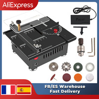 100W Mini Table Saw Electric Small Bench Saws Desktop Saw Household DIY Woodworking Acrylic PVC Model Cutting Tool Lathe Machine
