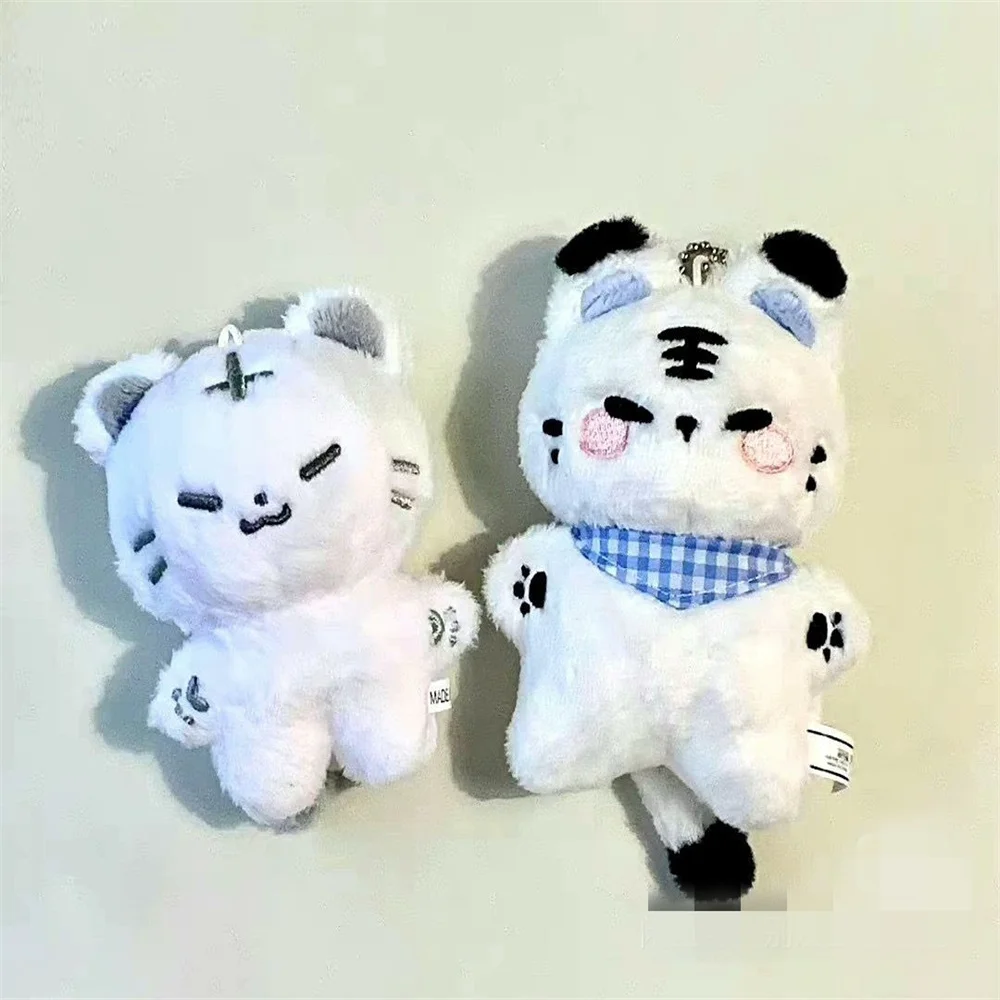 

Kpop Hoshi Cartoon Animal Stuffed Doll 11CM Cute Baby Tiger Plush Doll Keychain Backpack Pendant Kids Fans Collection Gifts