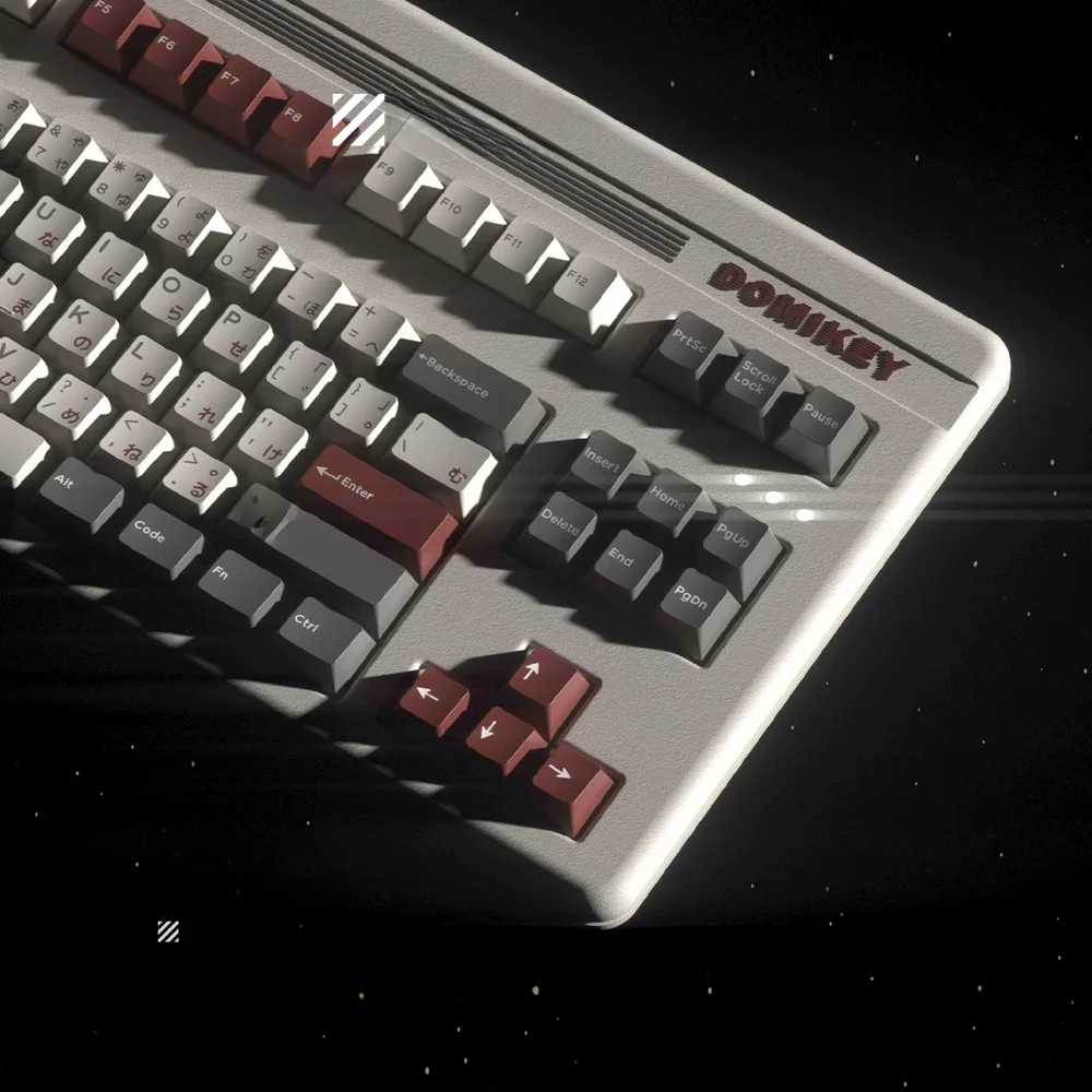 Domikey astronauta wiśnia profil abs podwójne klawisze dla mx macierzystych klawiatura poker 87 104 gh60 xd64 xd68 xd84 BM60 BM65 BM68 BM80 — zdjęcie produktu 6