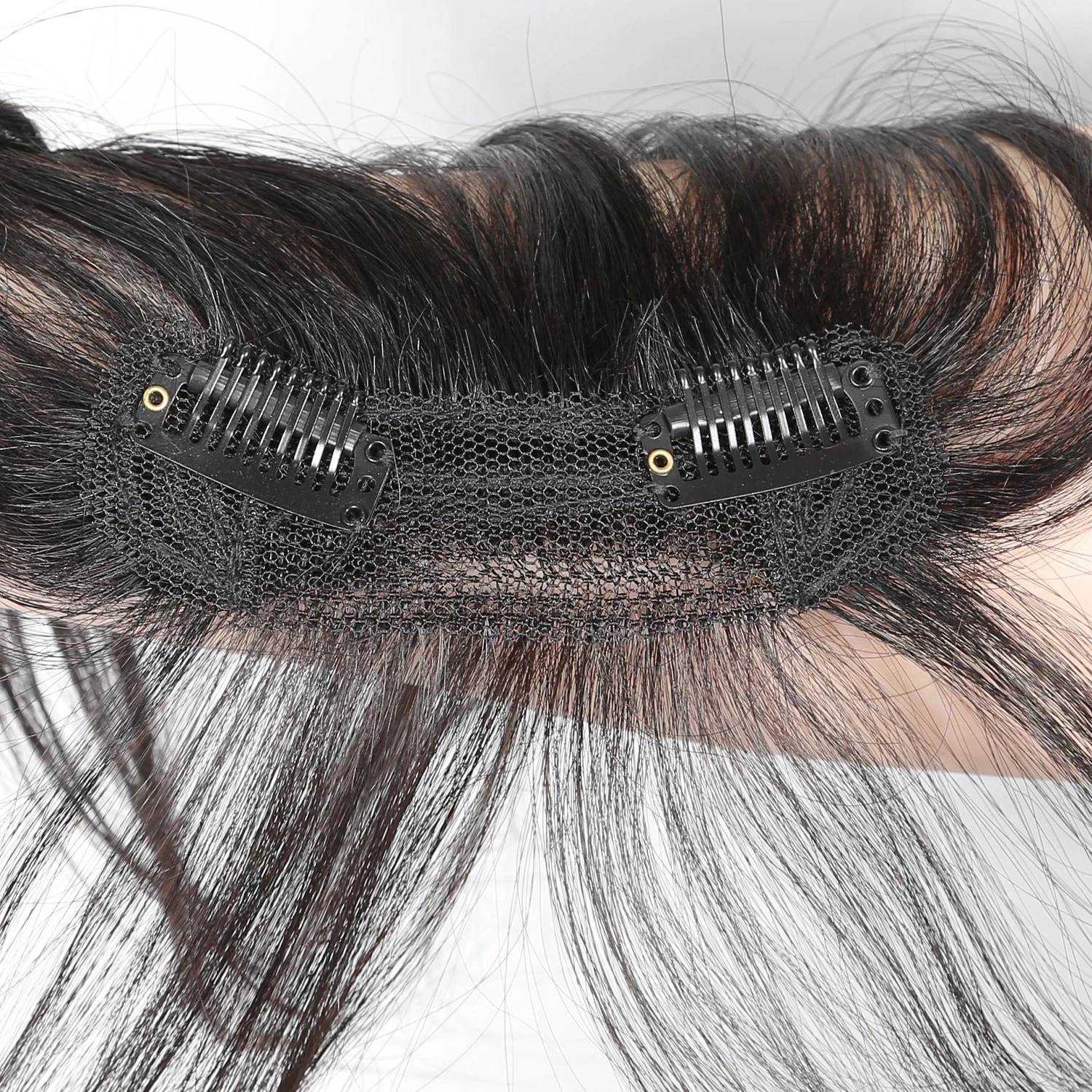 Hair Bangs With Sideburns Human Hair Clip In Hair Extensions Hair Styling Tools Human Hair Natural Hairpiece Women Clip In Bang