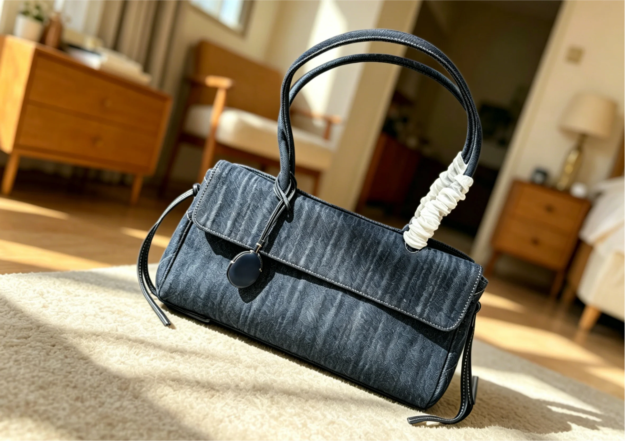 

2026 Size: 36x18 cm NO BOX New Model - Versatile and Fashionable PU Leather Bag - Durable, High-Quality and Affordable