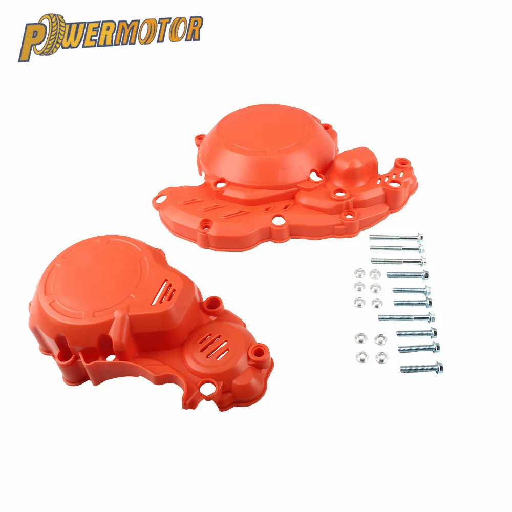 

For KTM EXCF 250 350 2017-2021 Husqvarna FE250 FE350 Motorcycle Clutch Cover Plastic Case Protection Dirt Pit Bike Enduro Parts