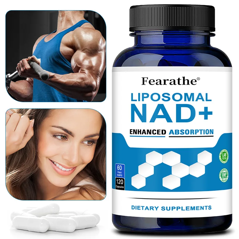 

Liposomal NAD Supplement - Support Cellular Health, Stamina & Healthy Aging, Energy
