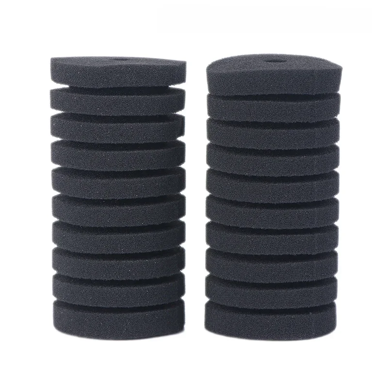 2 sztuki gąbki filtr akwariowy do XY-2822/2821 filtr do akwarium filtr pompy powietrza w kolorze czarnym 12*6cm — zdjęcie 2