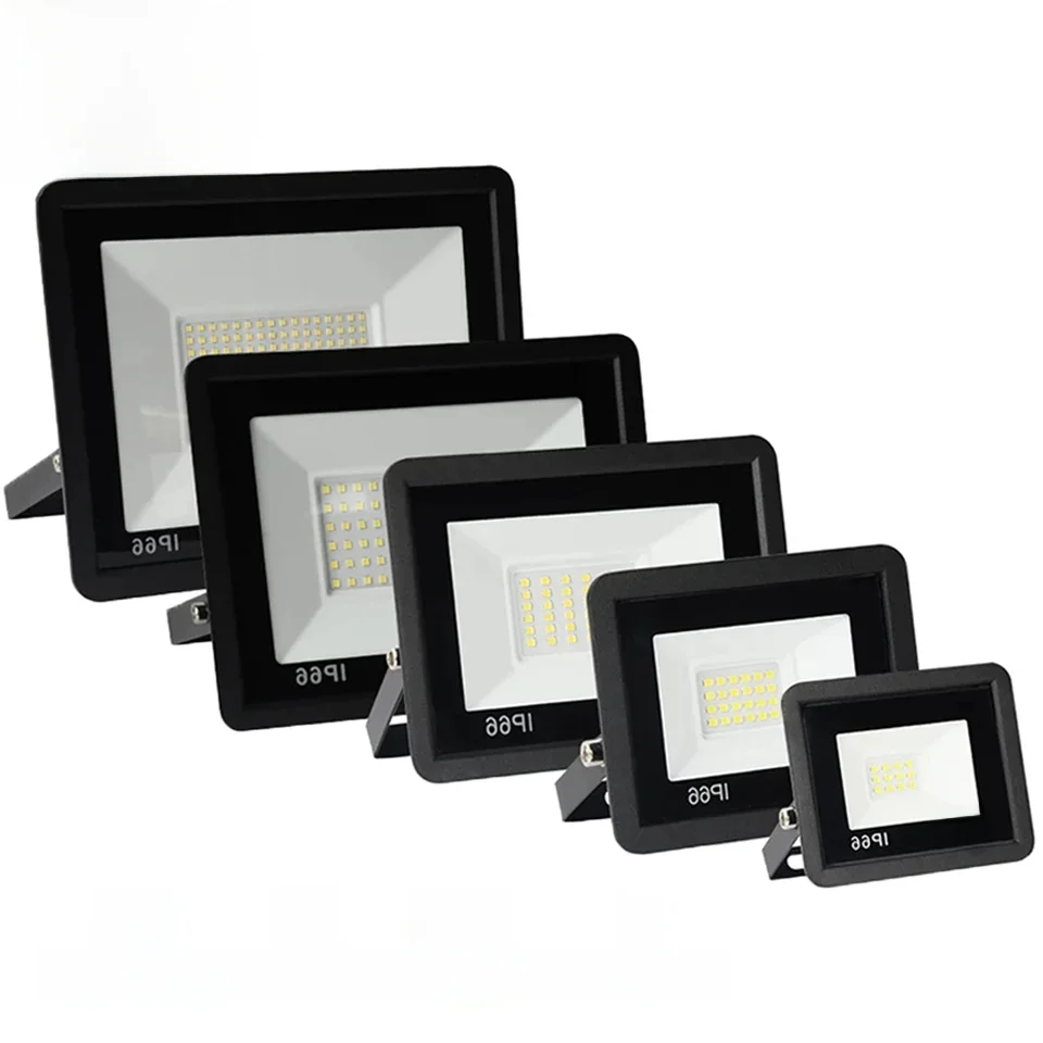 Led-schijnwerper 10W 20W 30W 50W 100W Ac 220V Led-schijnwerper IP66 Waterdichte Reflector Spotlight Straat Licht Outdoor Tuin Lamp - afbeelding 2