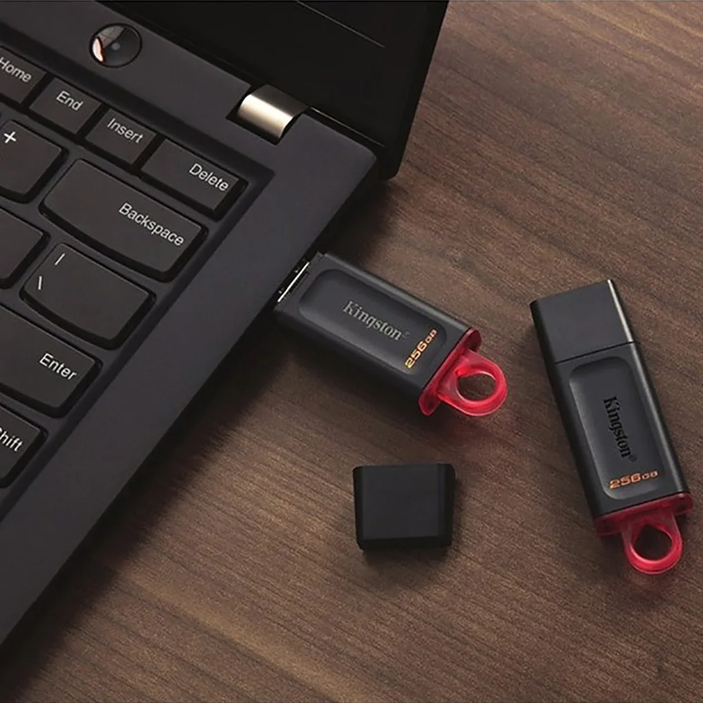 كينغستون محركات أقراص فلاش USB بندريف 256 جيجا بايت 128 جيجا بايت 64 جيجا بايت DTX جيب USB 3.2 Gen1 مفتاح صغير محرك فلاش يو اس بي عصا الذاكرة للكمبيوتر الأرقام