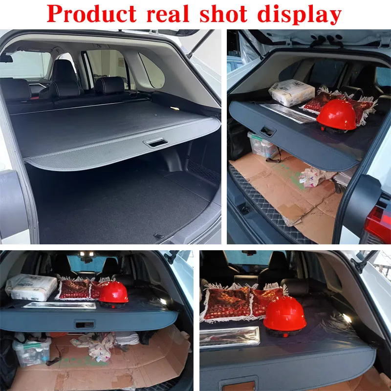 for Toyota RAV4 2023 Accessories Suzuki Across XA50 RAV 4 2019~2022 Car Trunk Curtain Cargo Cover Luggage Storage Rear Boot Tray