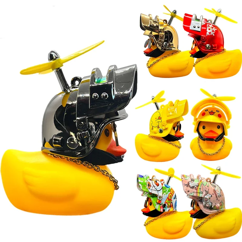 AliExpress ZUIMI Car Duck Ornament,Squeeze Rubber Duck Dashboard Decorations Kids Bicycle Decoration Cycling Motorcycle & Bicycle Accessories