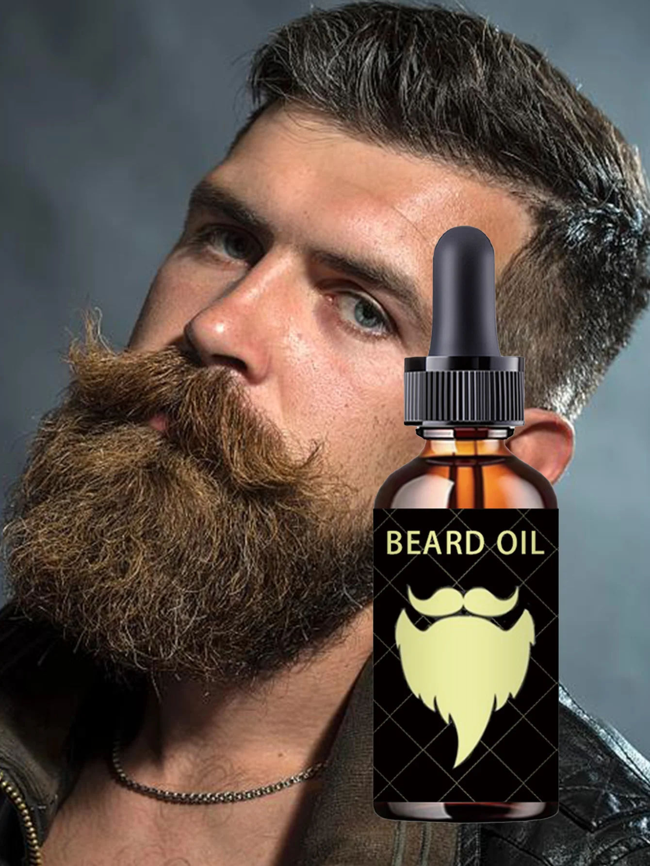 Beard Conditioner Oil for Men Nourishes Softens Coarse Hard Beards Promotes Growth Thickens Facial Hair Easy Styling Multiple Si - Image 2