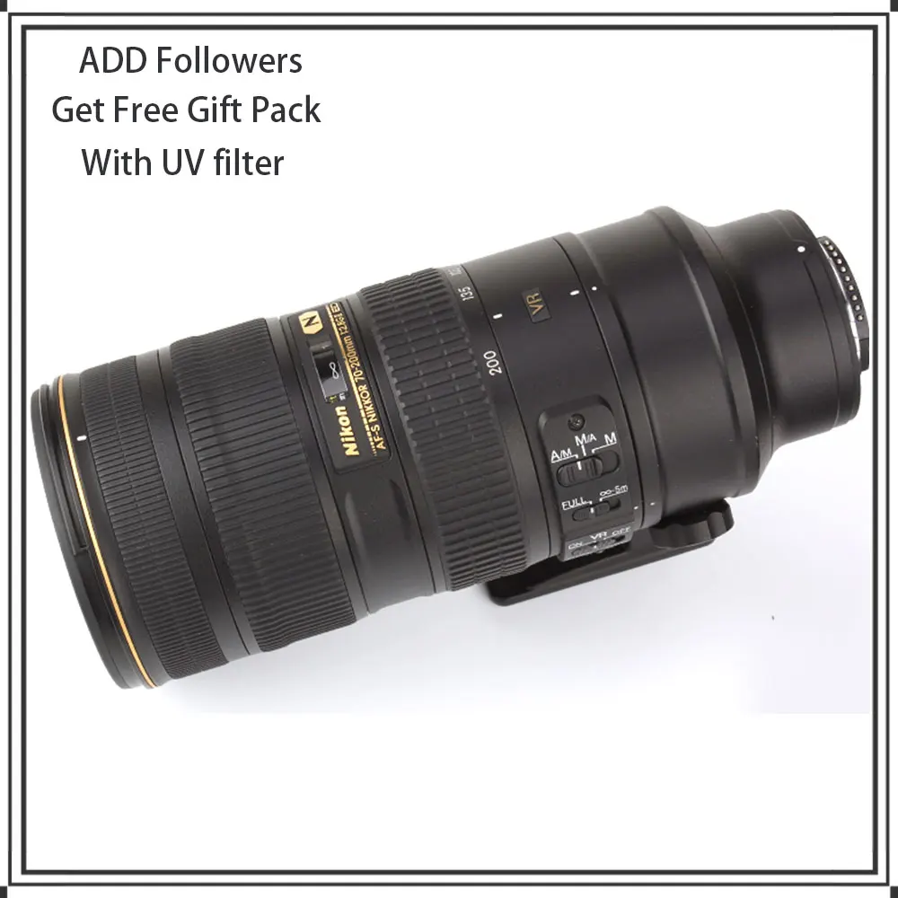 Nikon AF-S NIKKOR 70-200mm f/2.8G ED VR II Lens