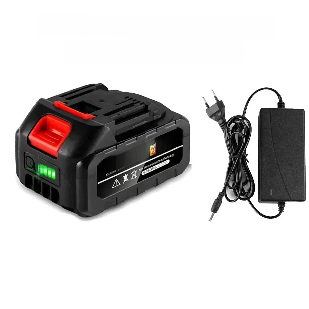 Batterie lithium-ion rechargeable 21V 388VF 15000mAh avec indicateur de batterie pour outil électrique sans fil Makita