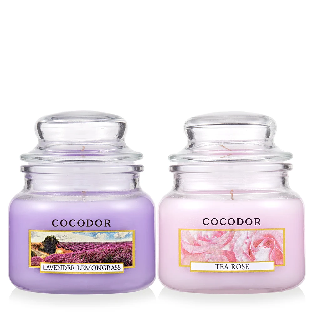 Coco-Dor Small Perfume Candle 95g x 2 pieces