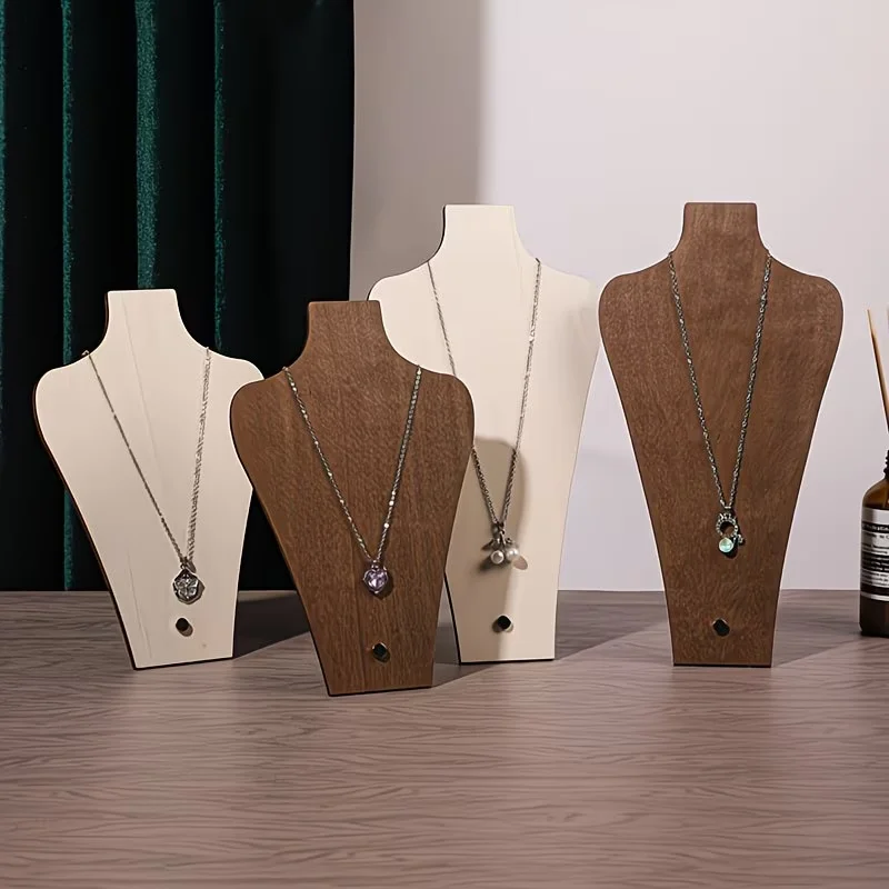 Expositor de joyas vintage con forma de jarrón, soporte ligero para exhibir collares, organizador de joyas para tienda de joyería, accesorio de fotografía.
