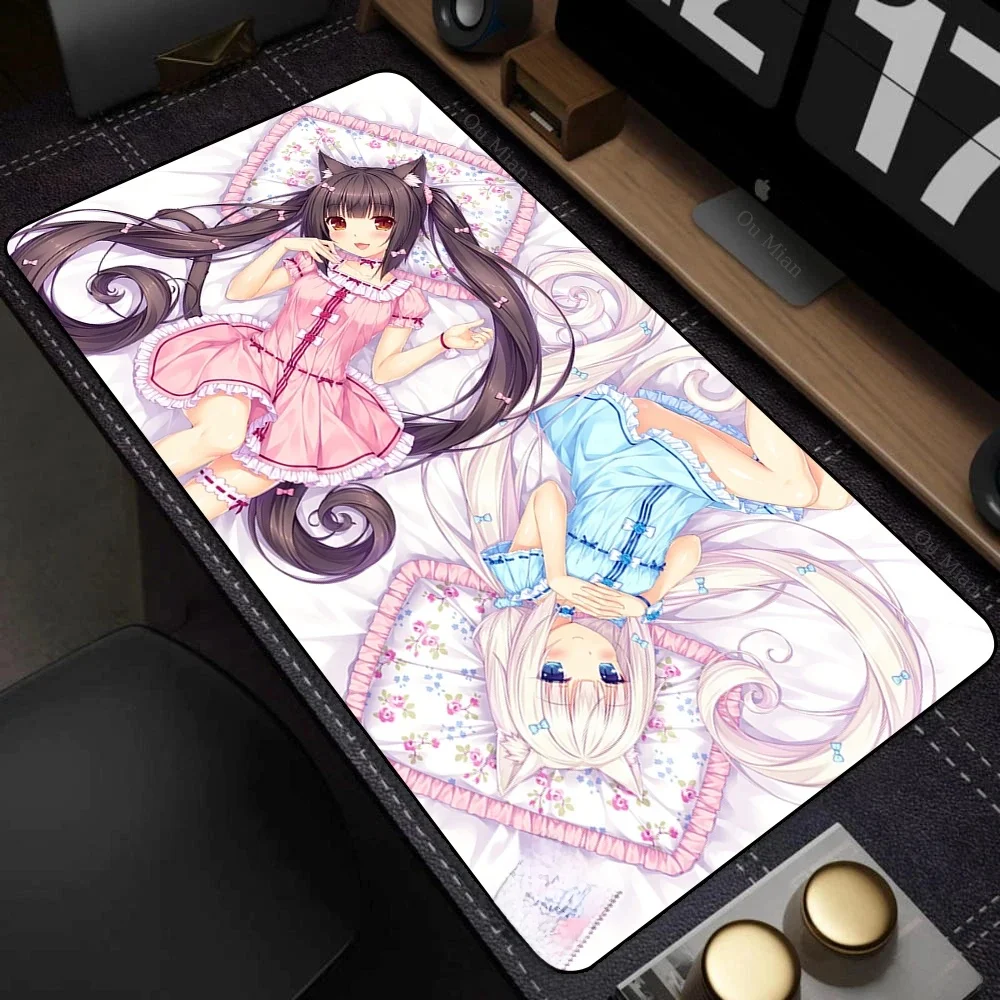 AliExpress Tapis de souris média HD, 90x40cm, souple, en polymère, pour
